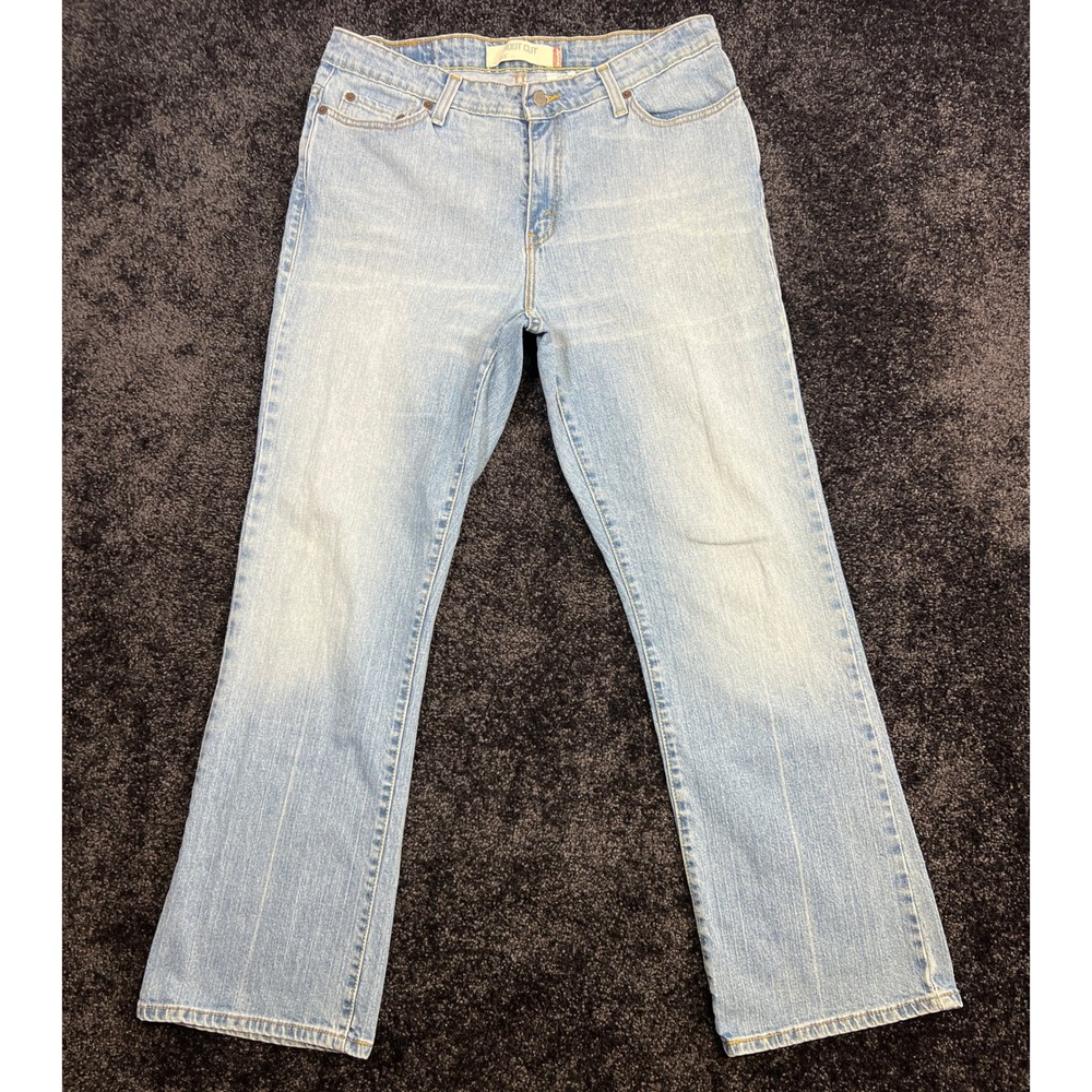 Levi's Women's‎ Light Wash 515 Bootcut Jeans Size 16 Medium Denim Stretch